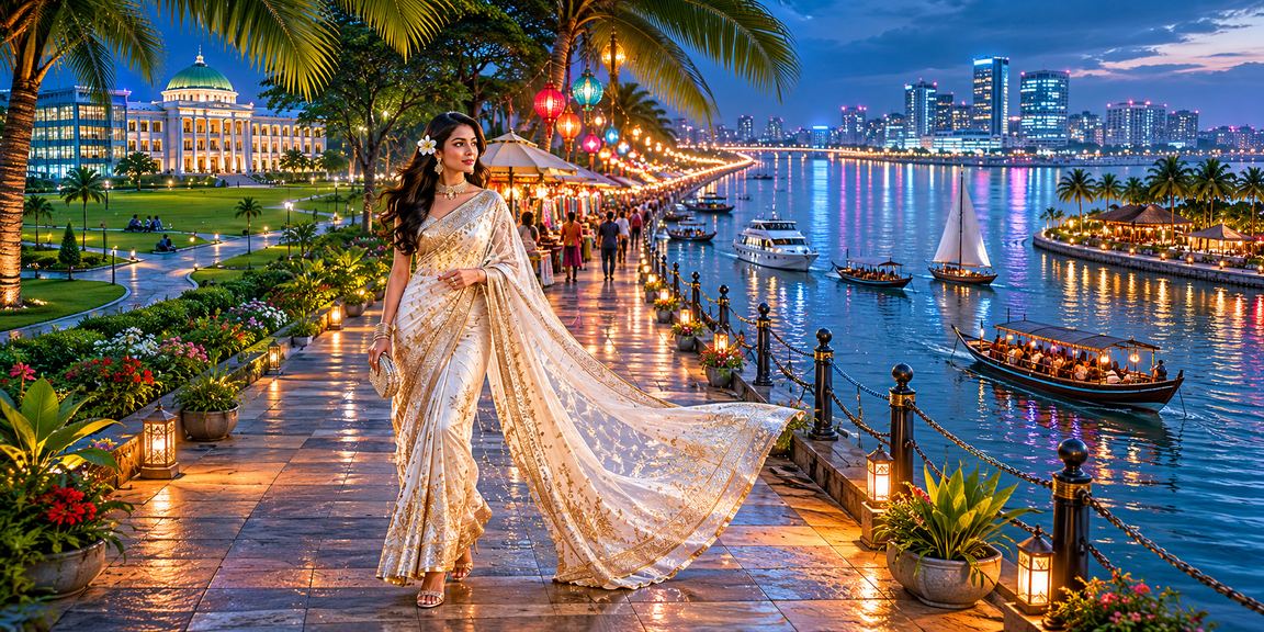 ময়মনসিংহে বিটিং করতে থাকেন সাড়ি পরিহিত যুবতী